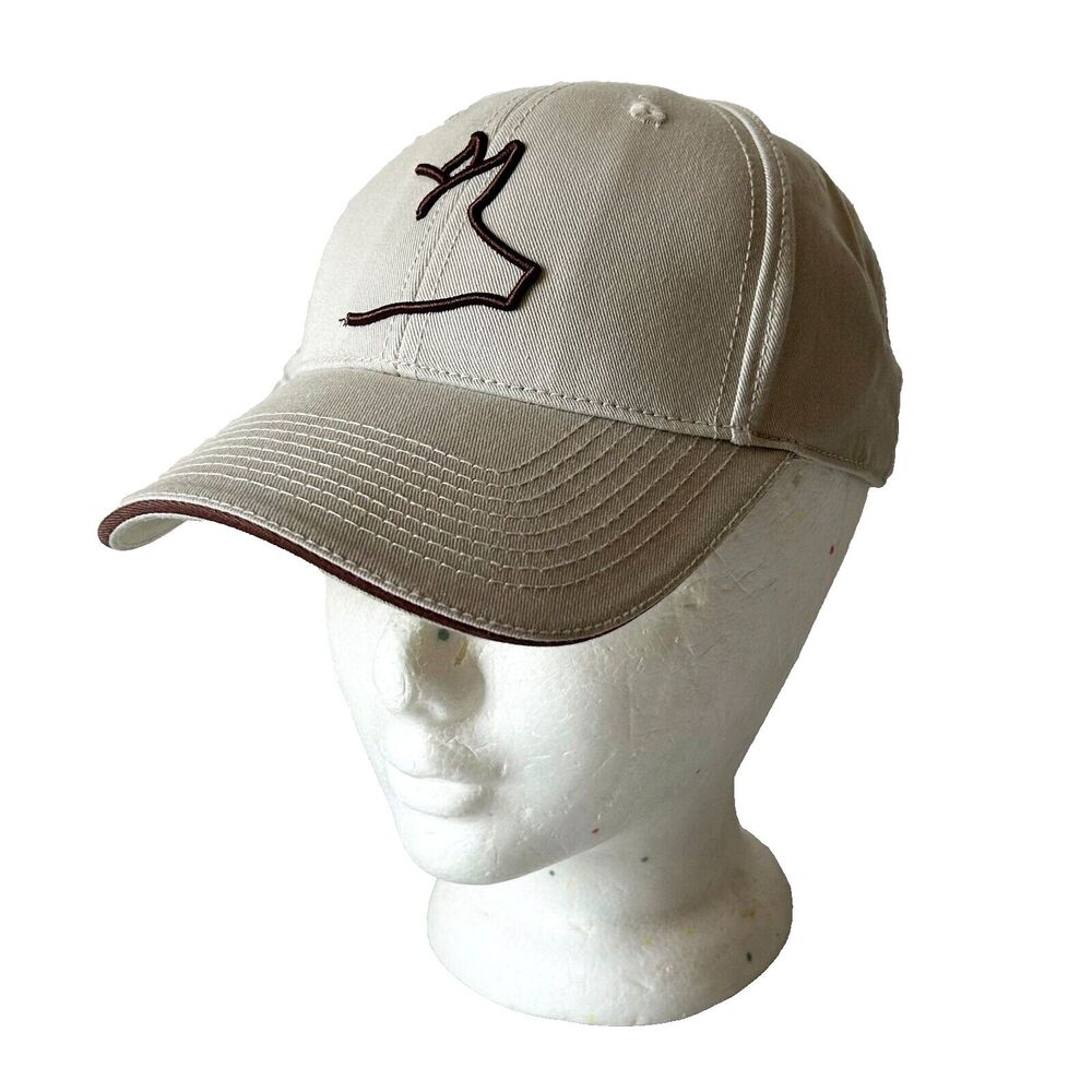 Intervet Hog Farm Veterinary Tan Brown Cotton Baseball Cap One Size Adjustable